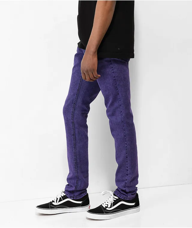 Purple jeans mens levis shop