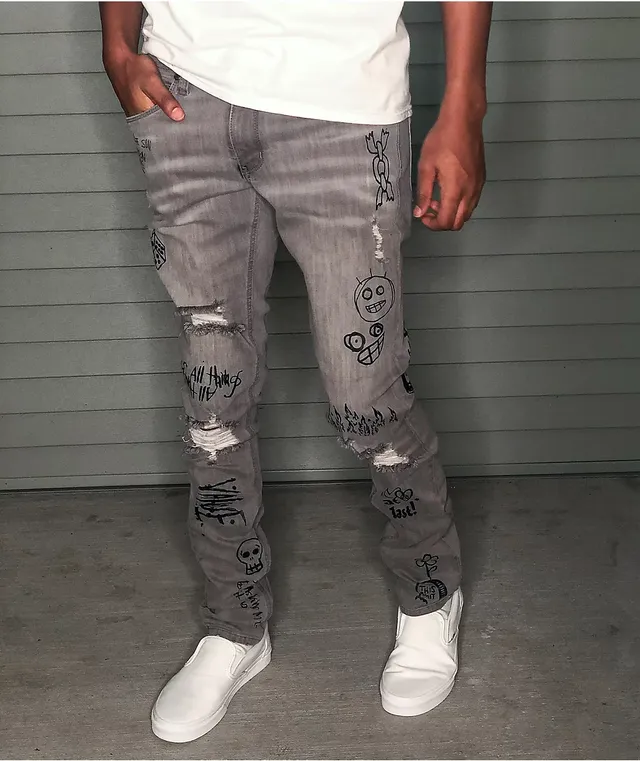 Ninth hall rogue black shredded jeans clearance