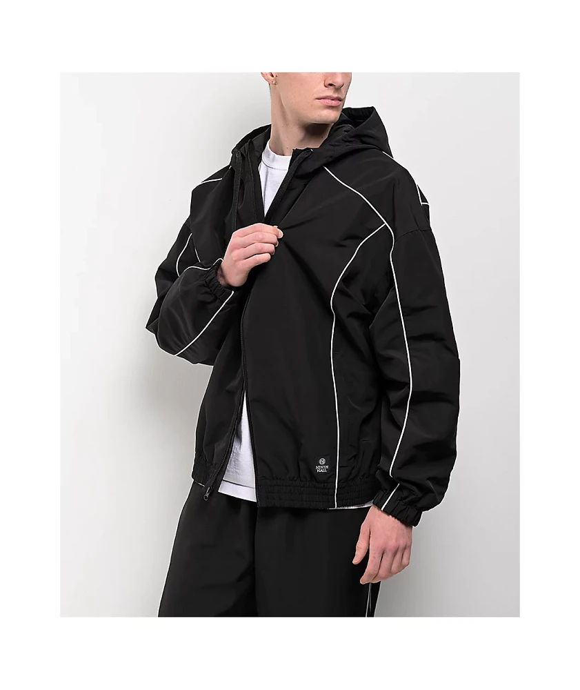Ninth Hall Vessel Black Hooded Jacket | Arden Fair