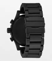 Matte black nixon watch discount