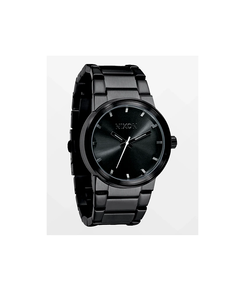 Nixon Cannon All Black Analog Watch | MainPlace Mall