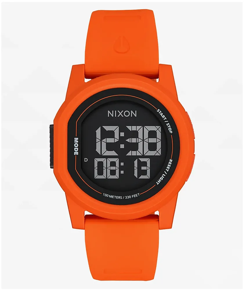 Nixon orange outlet watch