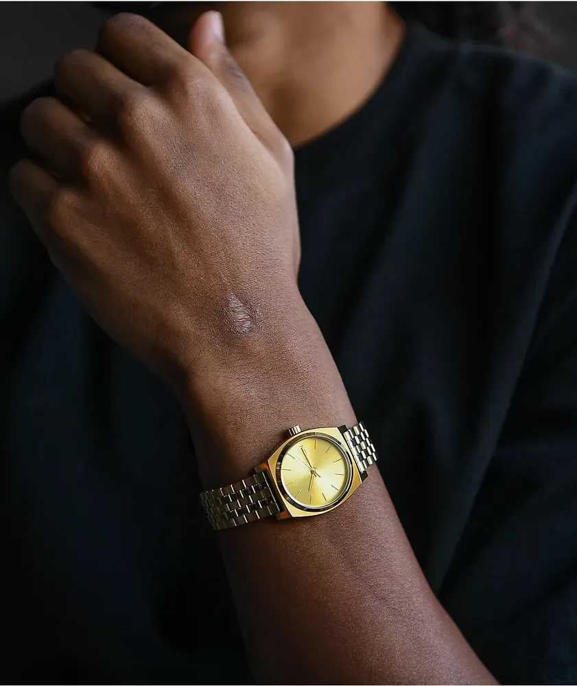Nixon Medium Time Teller Gold Analog Watch Mall of America