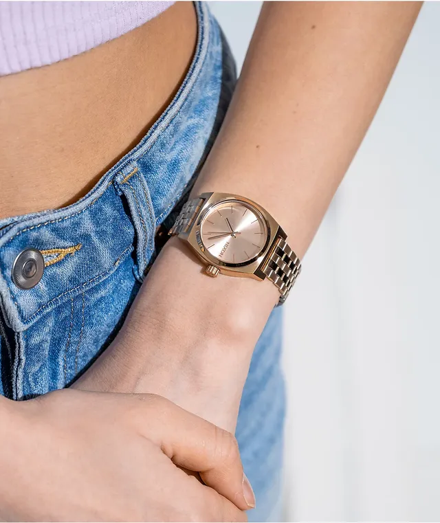Nixon new arrivals rose gold