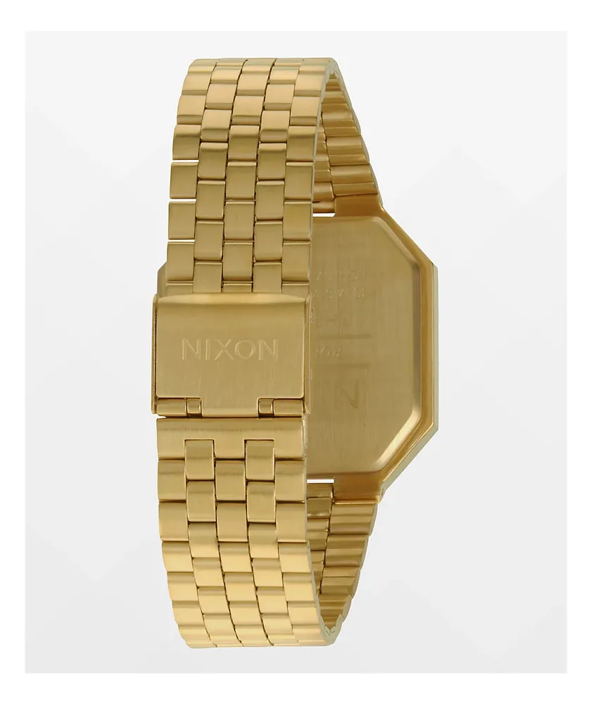 Nixon gold digital hotsell watch