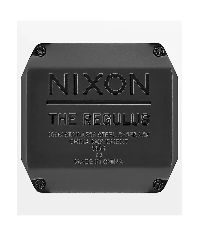 Nixon regulus gunmetal watch sales
