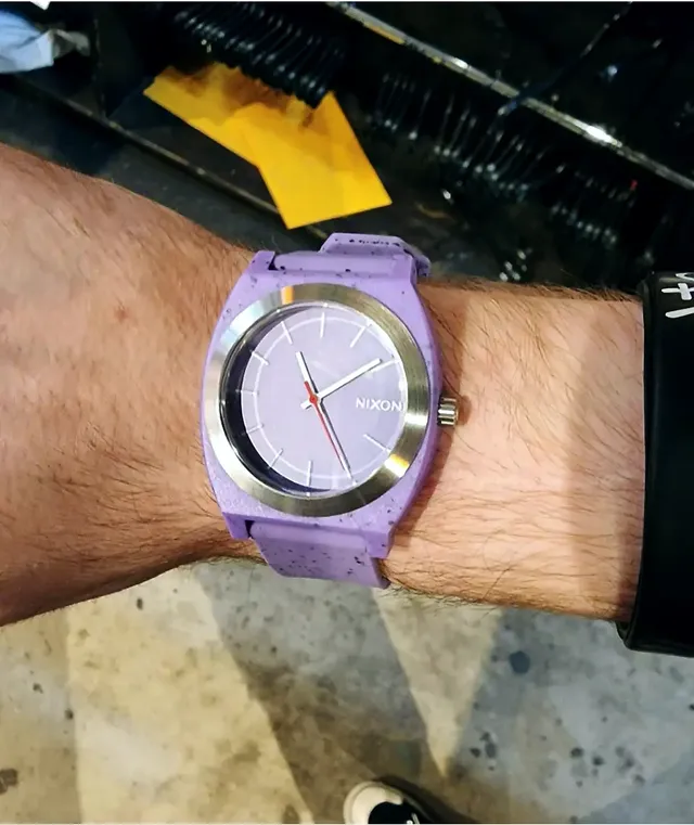 Nixon Time Teller OPP Lavender Speckle Analog Watch CoolSprings