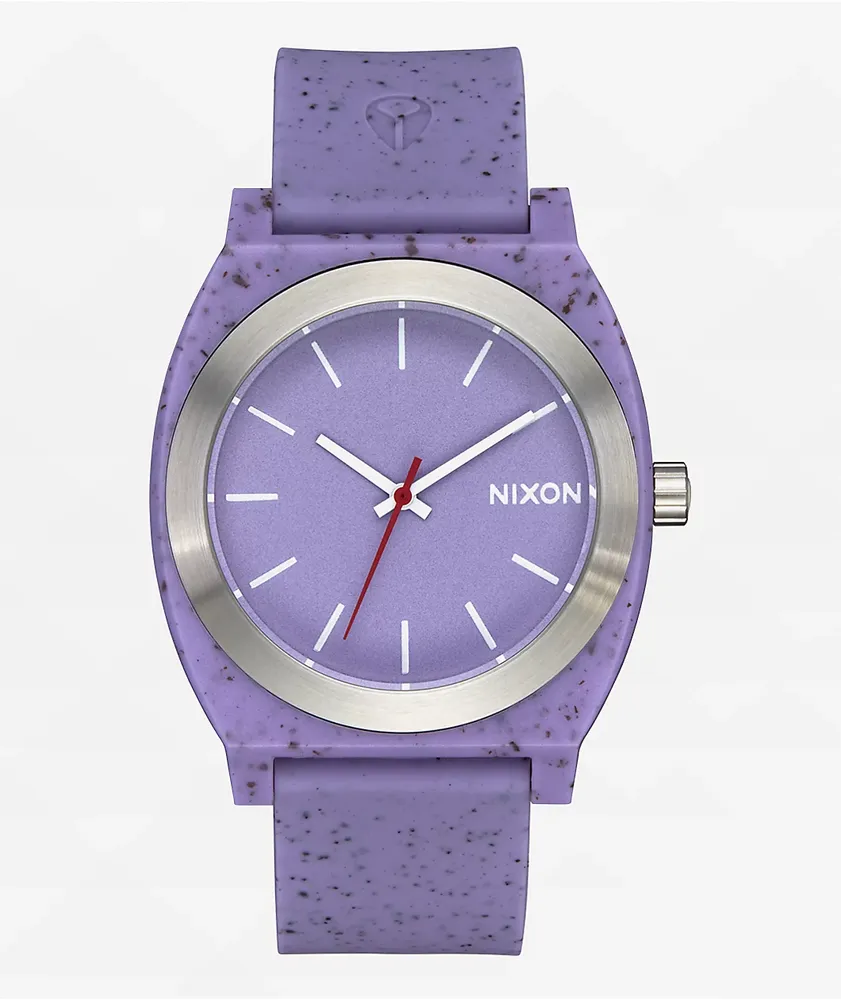 Nixon Time Teller OPP Lavender Speckle Analog Watch Foxvalley Mall