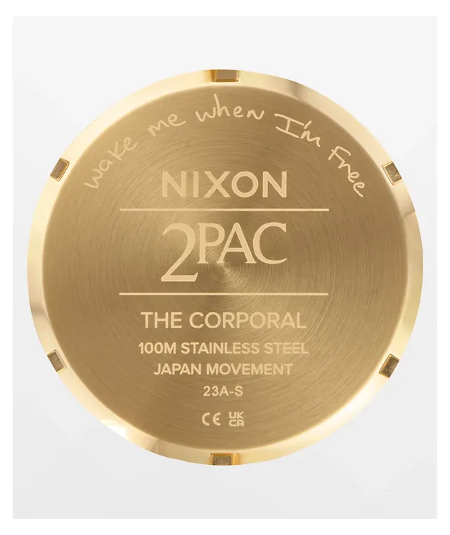 Nixon x 2PAC Corporal Gold Analog Watch Hamilton Place