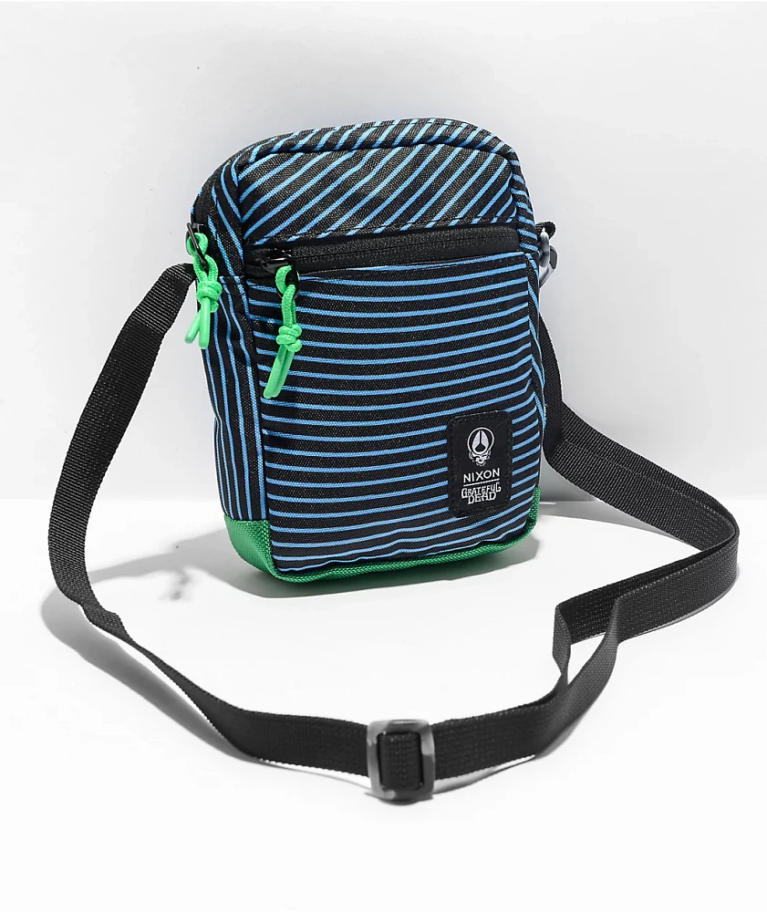 Nixon x Grateful Dead Blue & Green Crossbody Bag Coquitlam Centre