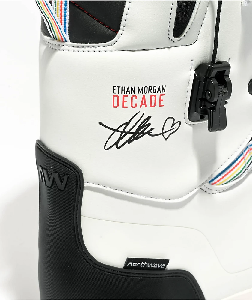 Drake Northwave Decade Pro White Snowboard Boots | MainPlace Mall