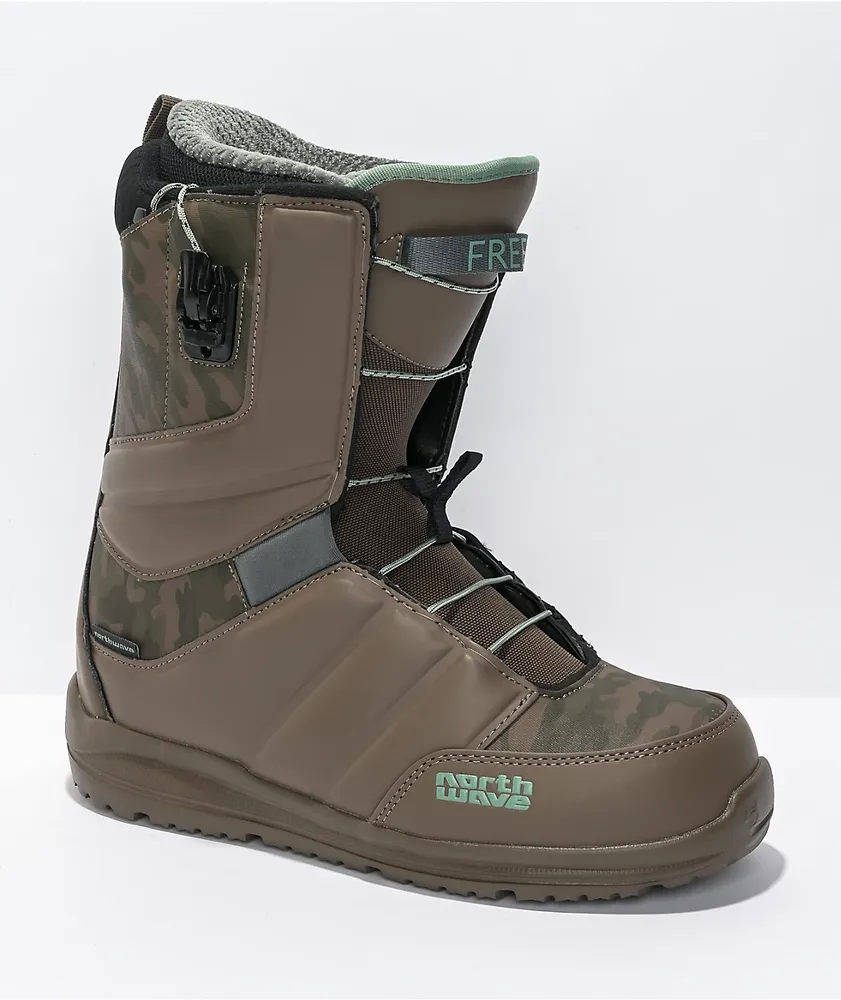 Drake Northwave Freedom SL Brown Snowboard Boots 2022 | Foxvalley Mall