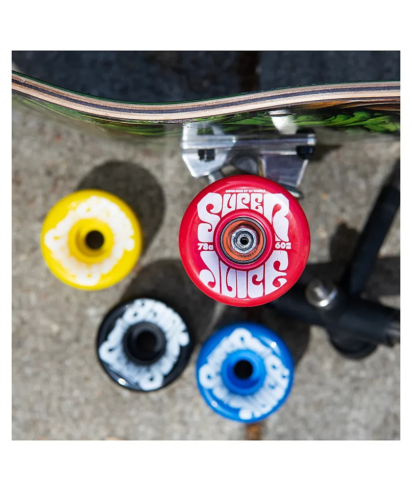 新品 W.P.S.I WHEELS /60mm 78A SQUARE LIP OJ Super Juice 60mm 78a CMYK Cruiser Wheels | St. Laurent