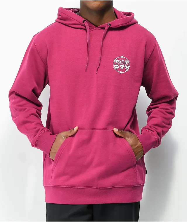 Vans OTW Positive Vibes Dark Pink Hoodie CoolSprings Galleria