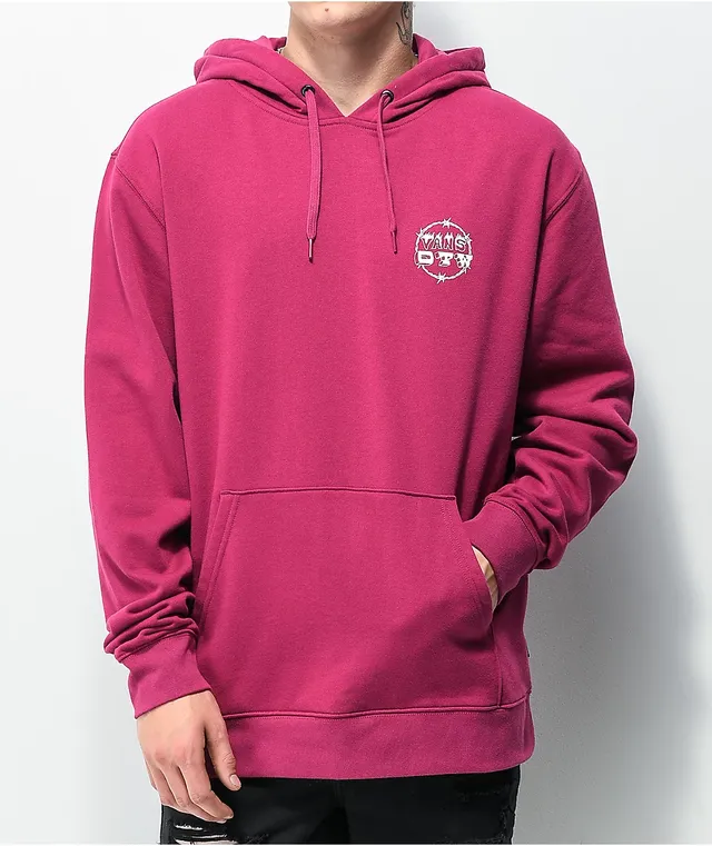 Vans checkered red hoodie cheap