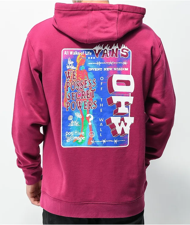 Vans pink hotsell tie dye hoodie