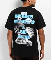 OTX BOYZ Bad Habits 2 Black T-Shirt at Hamilton Place in