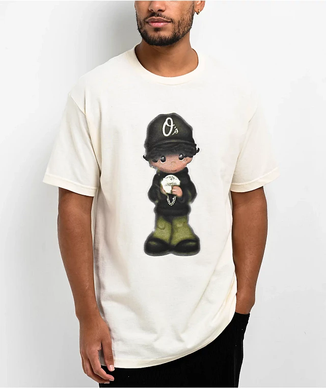 OTX BOYZ Geezy Moments Cream T-Shirt | MainPlace Mall