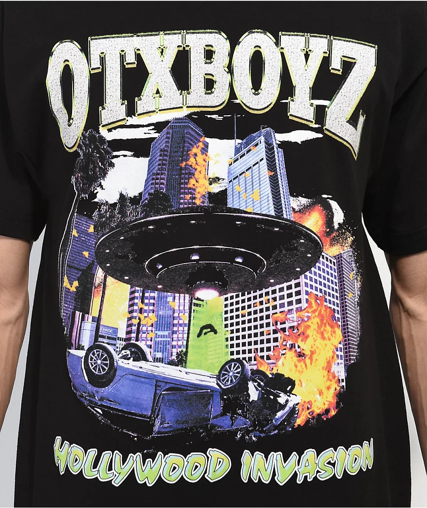 OTX BOYZ Hollywood Invasion Black T-Shirt at Hamilton Place in