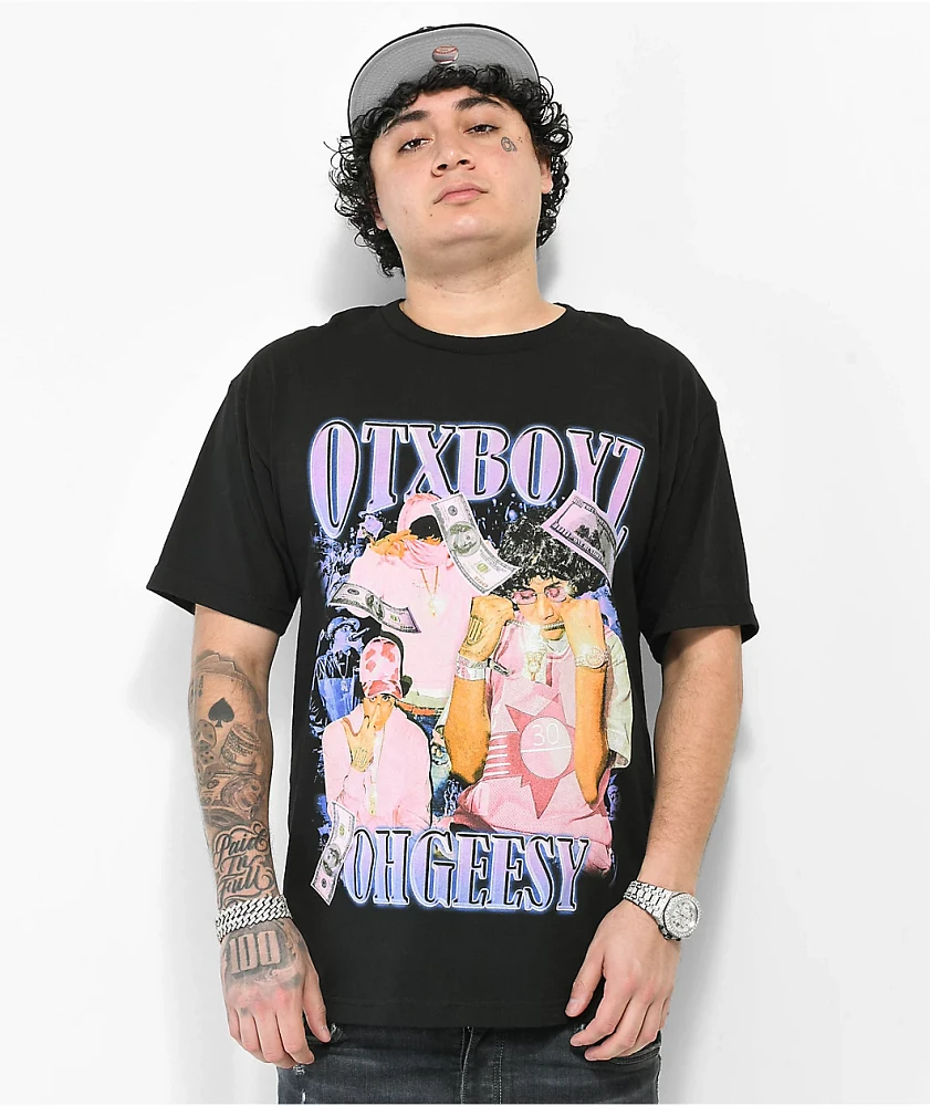 OTX BOYZ OhGeesy Photo Black T-Shirt | Arden Fair