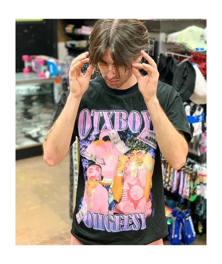 OTX BOYZ OhGeesy Photo Black T-Shirt at Hamilton Place in