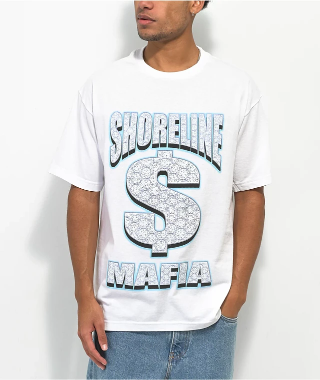 OTX BOYZ Shoreline Shine White T-Shirt | MainPlace Mall