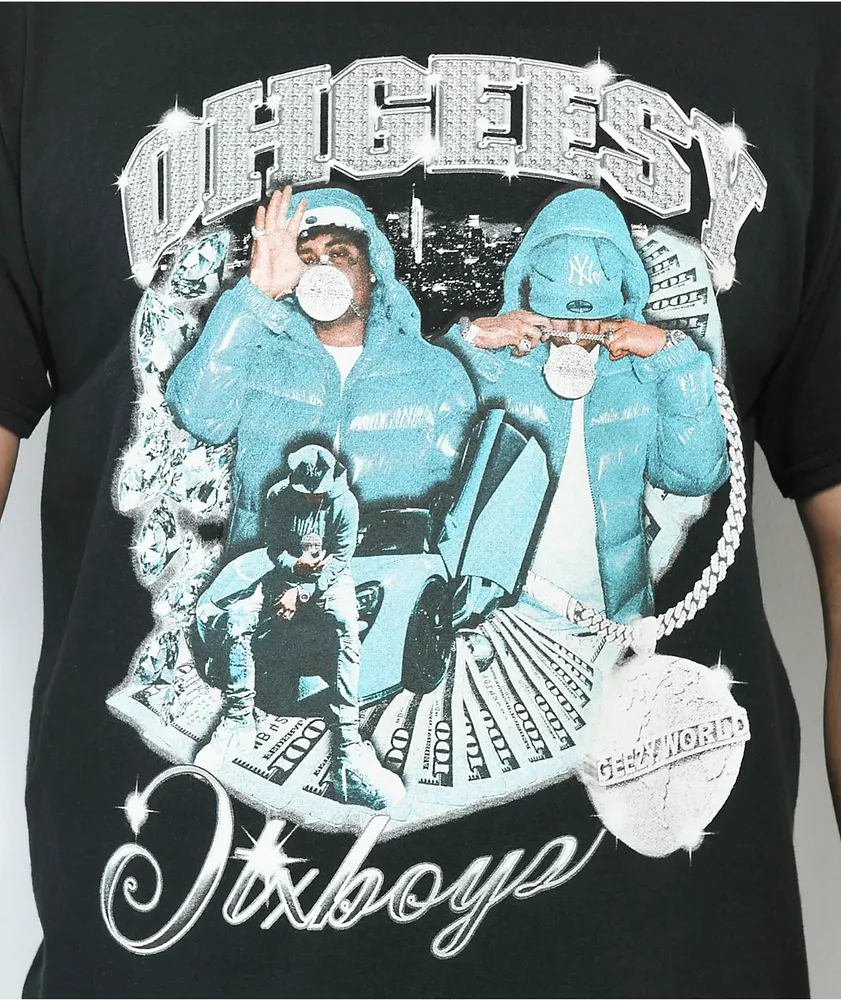 OTXBOYZ Shine Photo Black T-Shirt | MainPlace Mall