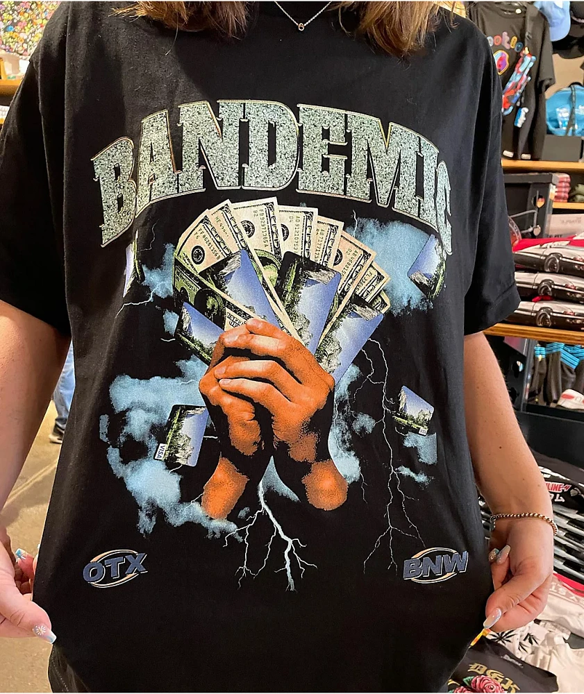 OTXBOYZ Bandemic Black T-Shirt | MainPlace Mall