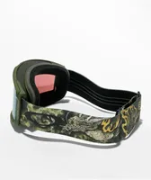 OAKLEY LINE MINER Ｌ　KAZU PRIZM SAGE GOLD Oakley Kazu Kokubo Line Miner L Prizm Sage Gold Snowboard Goggles