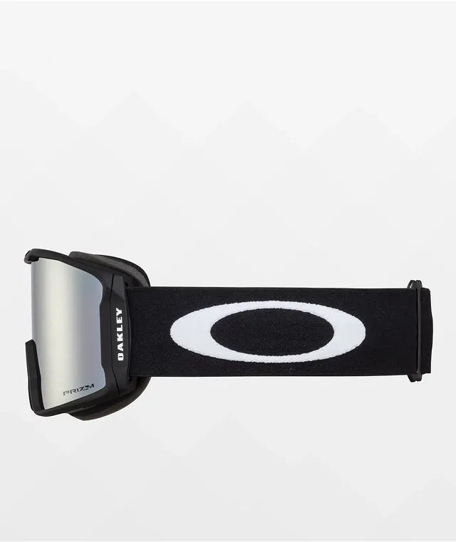 Oakley line miner black cheap iridium