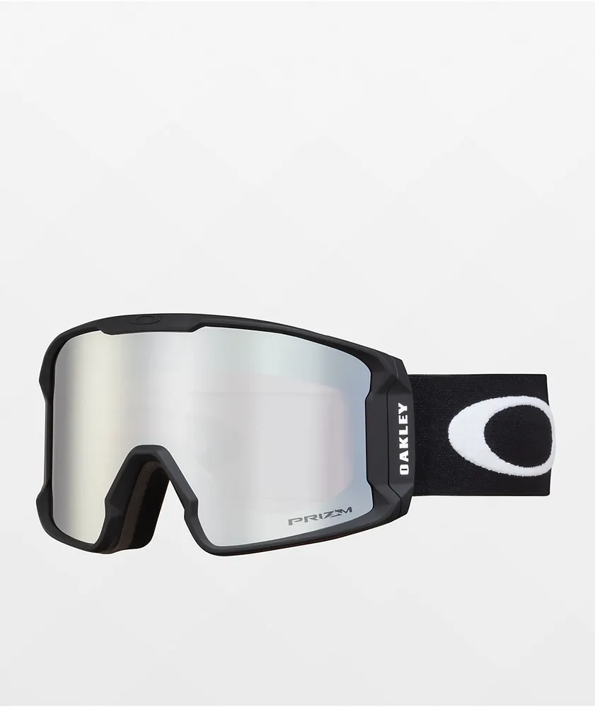 Oakley Line Miner L Prizm Black Iridium Matte Black Snowboard 