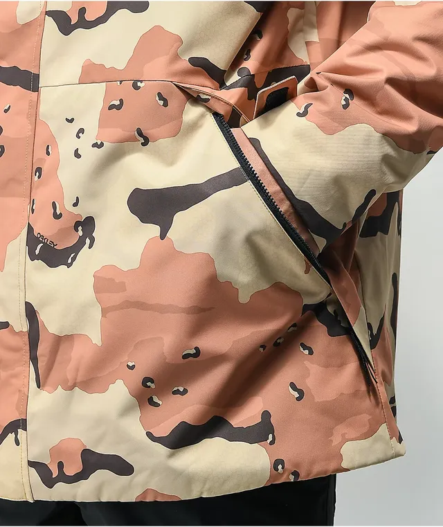 Oakley camo snowboard jacket discount