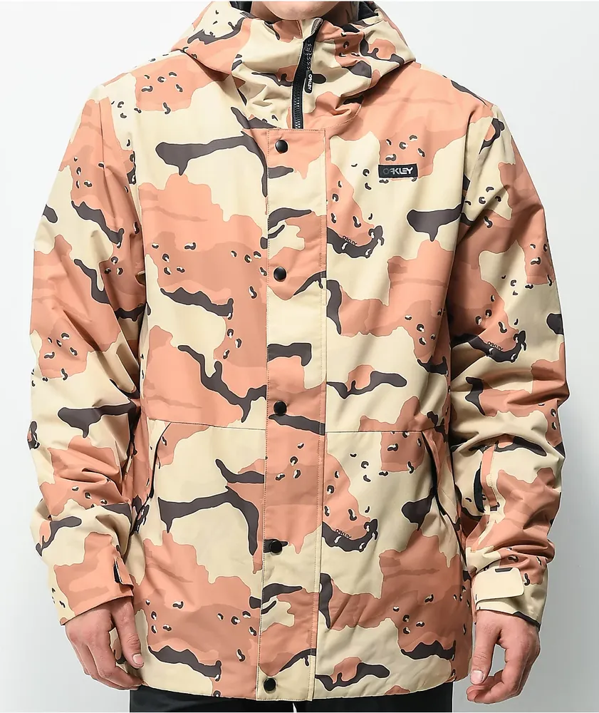 Camouflage cheap snowboard jacket