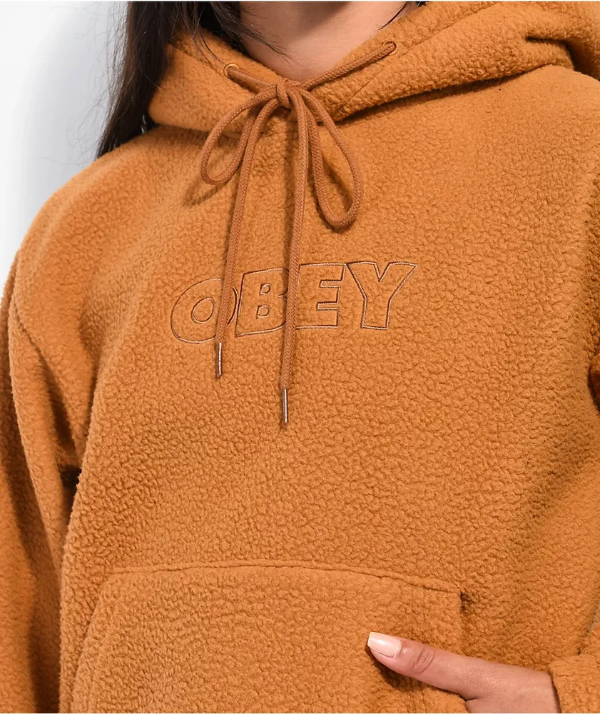 Obey fleece hoodie outlet