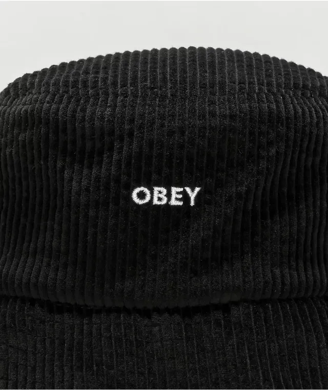 Obey bucket hat black on sale