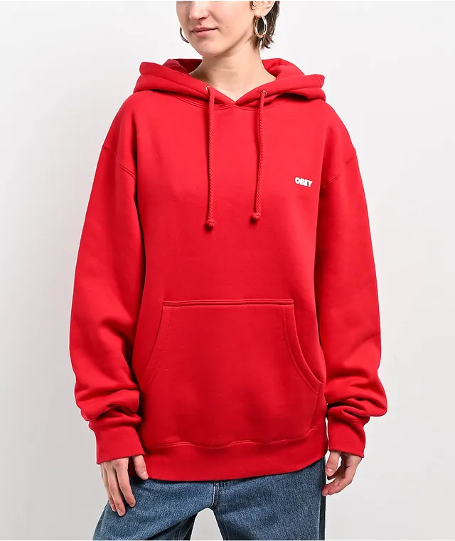 Red obey sweatshirt discount