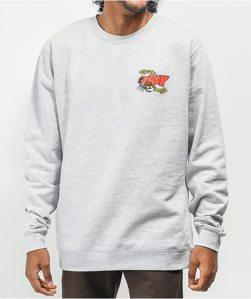 Obey grey sweatshirt top