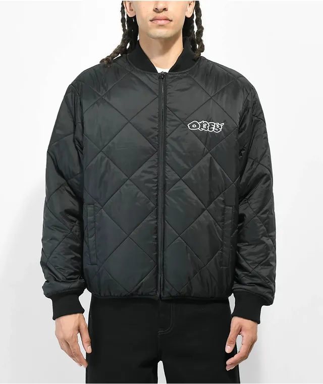 Obey hot sale black windbreaker