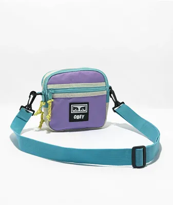 OBEY ミニショルダーバッグ \"CONDITIONS TRAVELER BAG\" Obey Condition Khaki Traveler Bag at Hamilton Place in