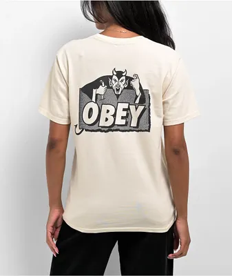 Obey Organized Chaos Pigment T-Shirt | Arden Fair