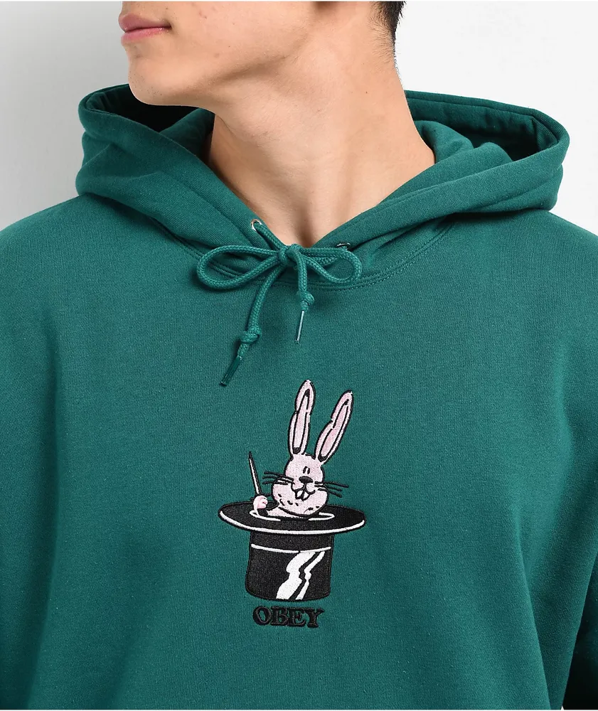Obey Disappear Green Hoodie | MainPlace Mall