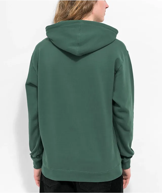 Dark green obey 2025 hoodie