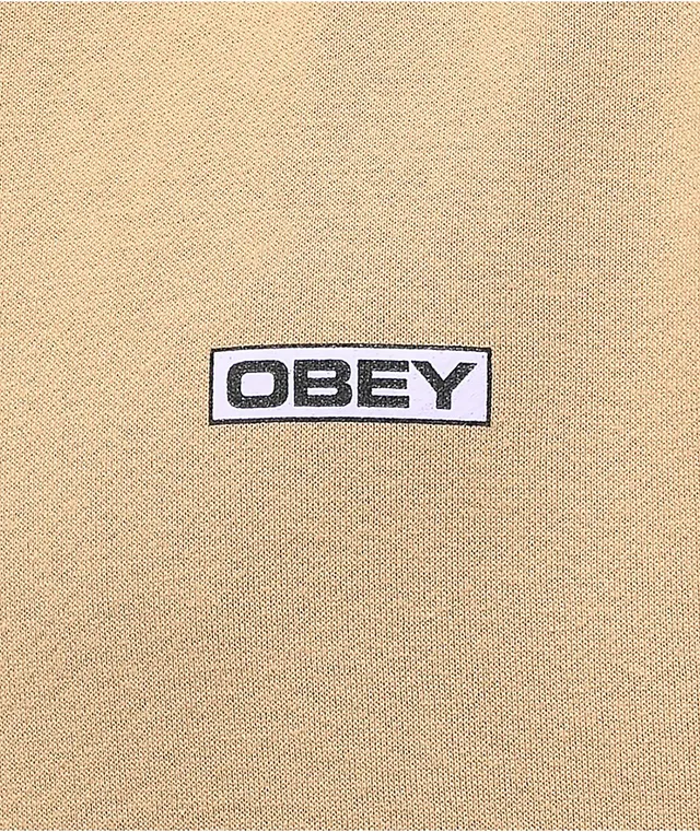 Obey Enigma Sandstone Hoodie CoolSprings Galleria