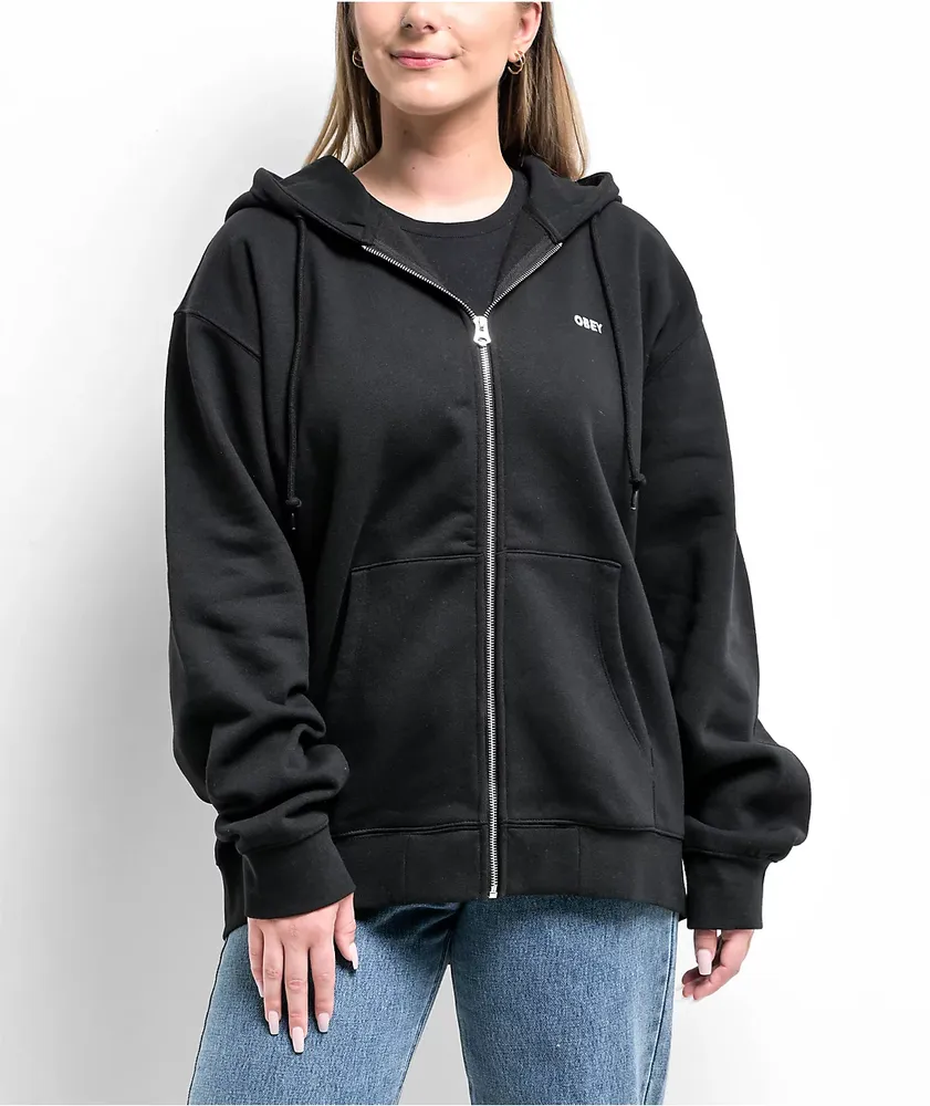 Obey shop zip hoodie