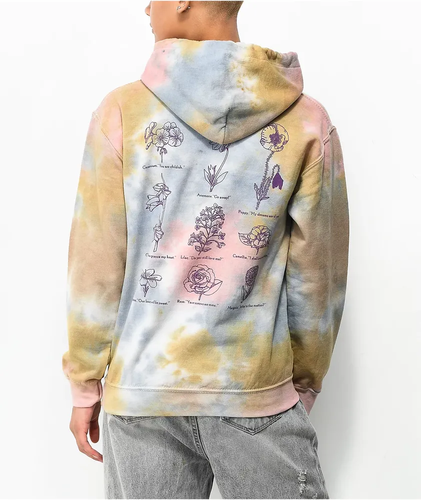 Obey tie 2024 dye hoodie mens