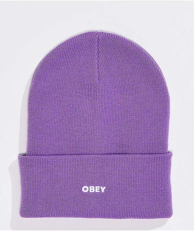 【OJOS】24FW★ i:e Fluid Beanie 01 Obey Fluid Orchid Beanie | Dulles Town Center