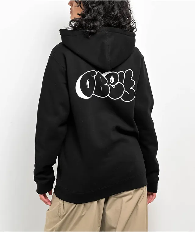 Obey afton discount burgundy hoodie