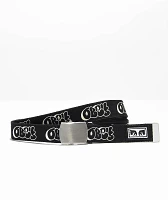 Obey Graffiti Black Web Belt | Liberty Center