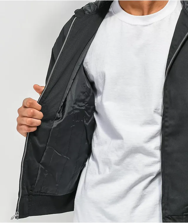 Obey Hell On Earth Black Work Jacket at Hamilton Place in