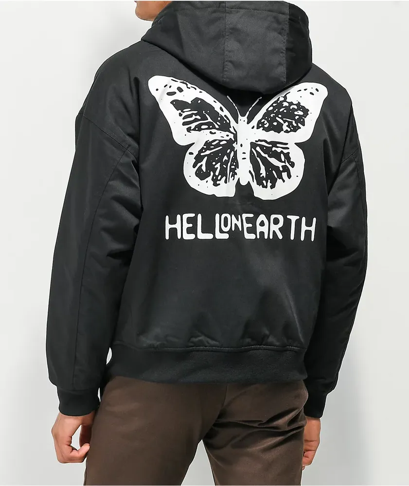Obey Hell On Earth Black Work Jacket CoolSprings Galleria